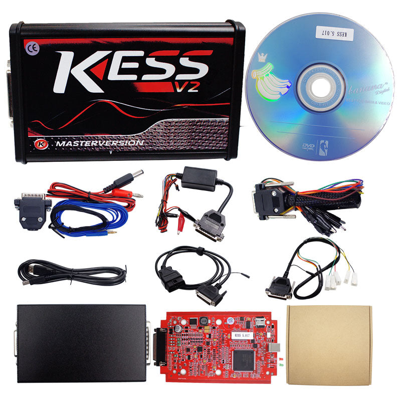 Kess V2 ECU Programmer Online Version Red PCB V5.017 KESS V2.47